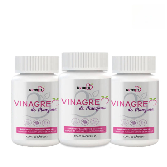 Kit de Cápsulas de Vinagre de Manzana con Citrato de Magnesio