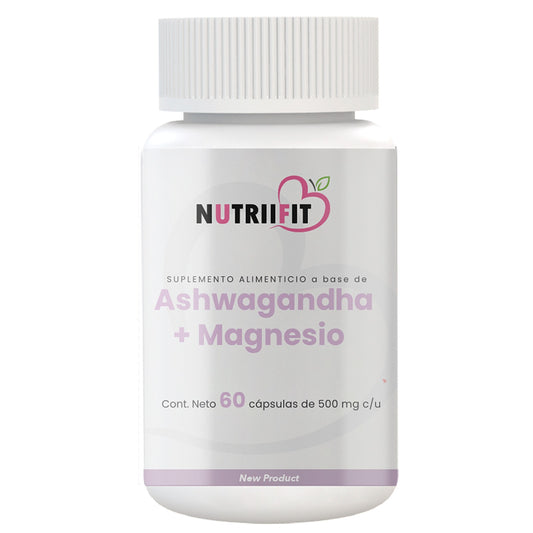 Cápsulas de Ashwaganda y Glisinato de Magnesio 🌿💪
