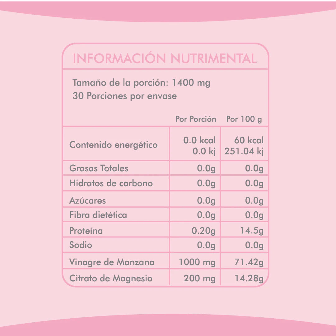 Kit de Cápsulas de Vinagre de Manzana con Citrato de Magnesio