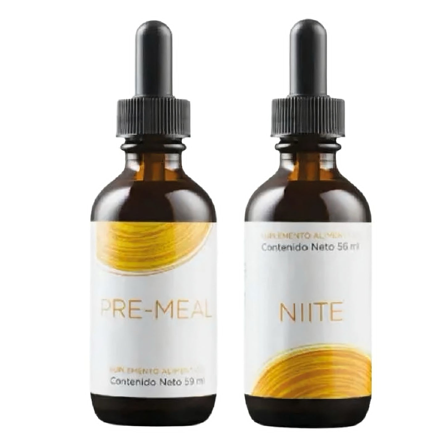 Kit Gotas Slenderiiz Nite y Pre Meal + Plan de Alimentación 28 Días