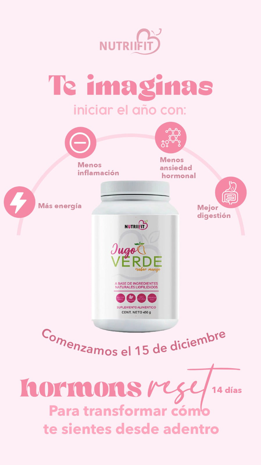 Hormones Reset – 14 Días para Equilibrar tus Hormonas y Sentirte Mejor que Nunca