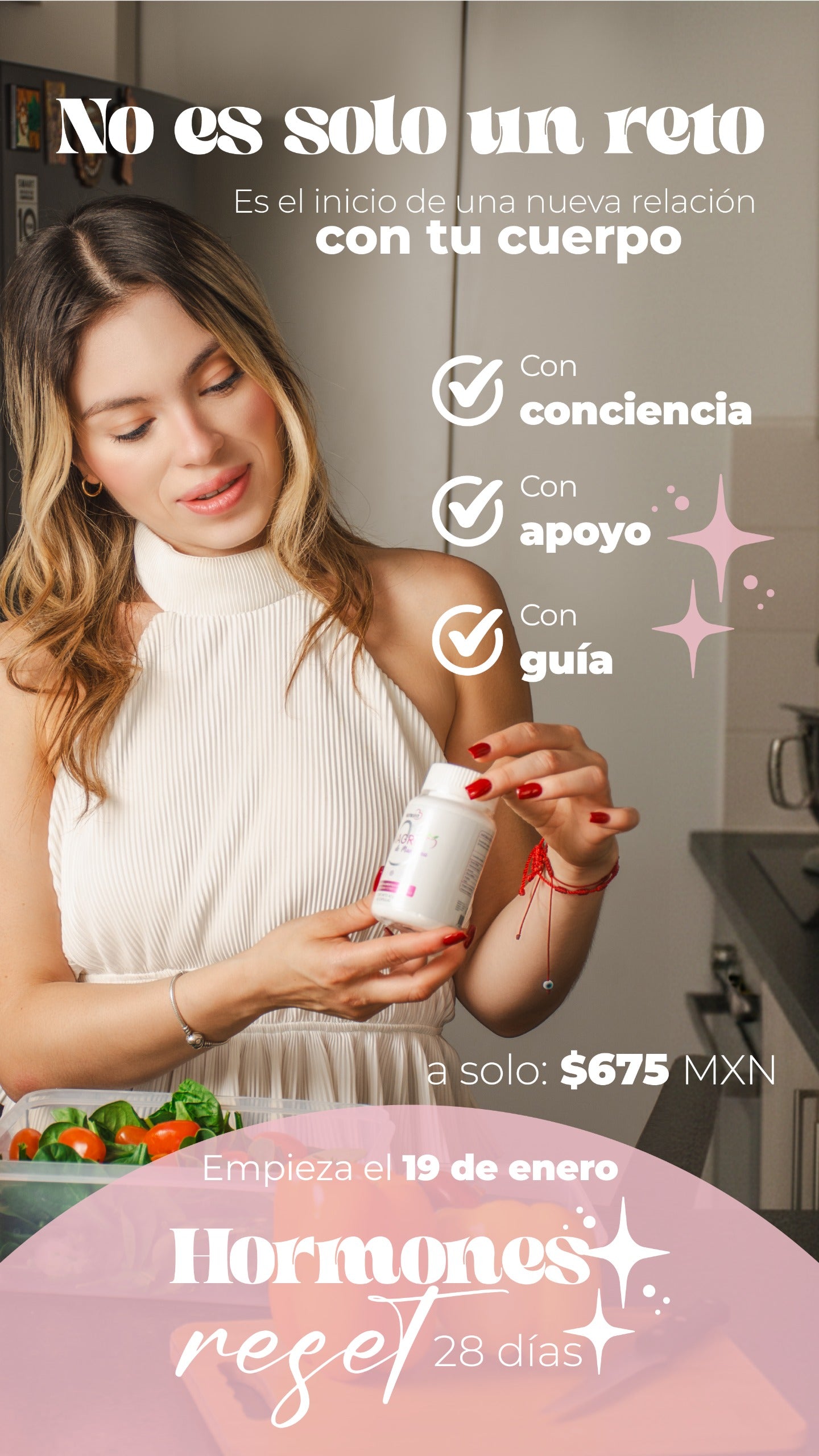 Hormones Reset – 30 Días para Equilibrar tus Hormonas y Sentirte Mejor que Nunca
🌸