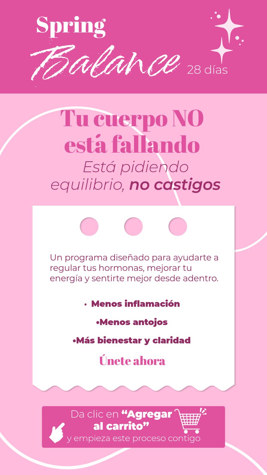 Hormones Reset – 30 Días para Equilibrar tus Hormonas y Sentirte Mejor que Nunca
🌸